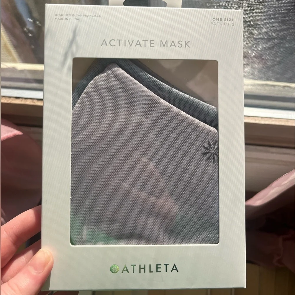 NWT Athleta Blue & Purple Athletic Masks